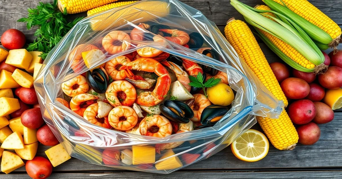 Seafood Boil In A Bag