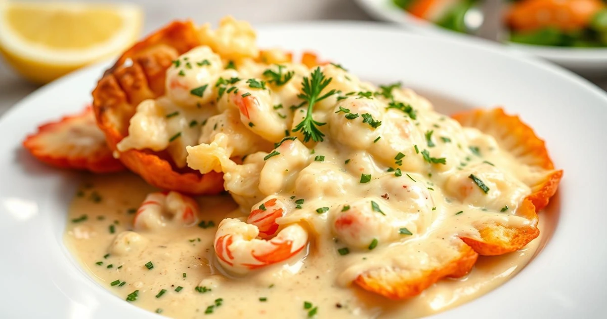 Creamy Lobster Thermidor Recipe