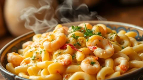 Seafood Mac And Cheese Recipe