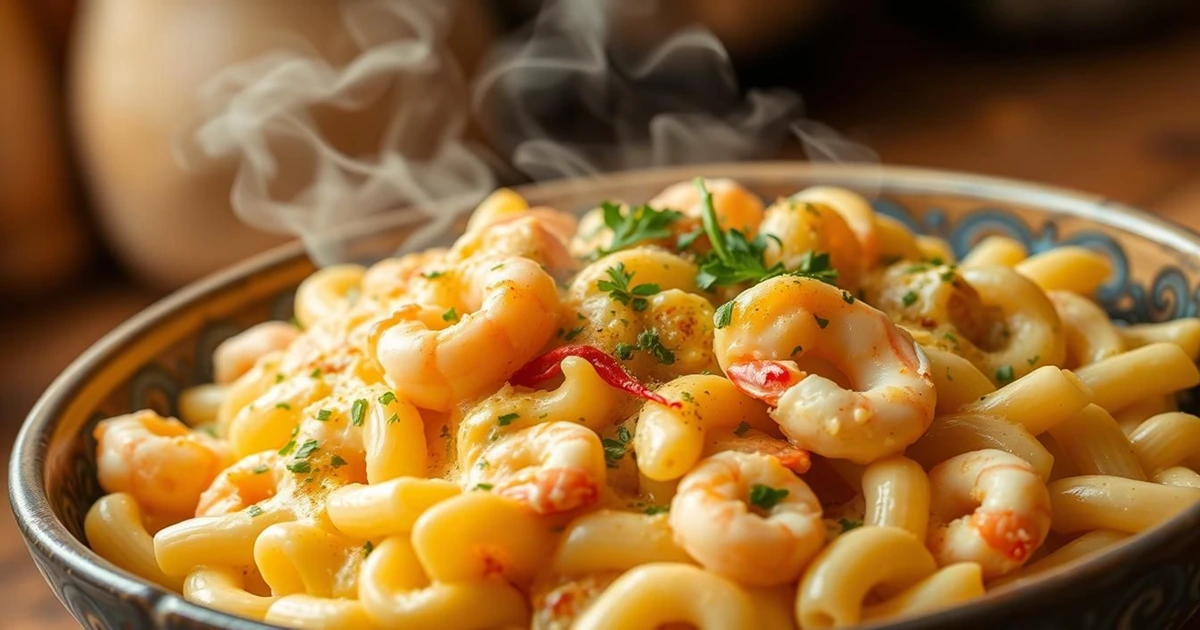 Seafood Mac And Cheese Recipe