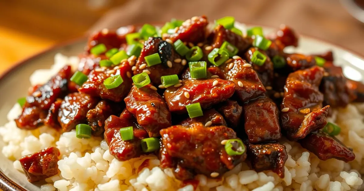 Ground Beef Bulgogi Recipe