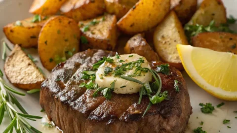 beef steak and potatoes recipe