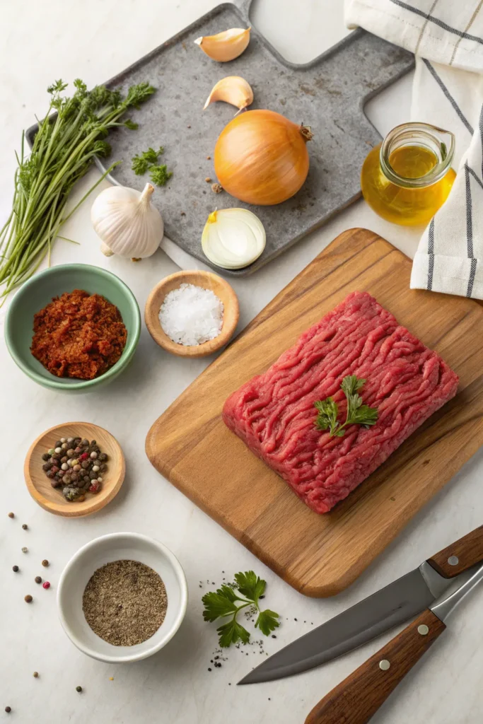 ingredient Easy wagyu ground beef recipe