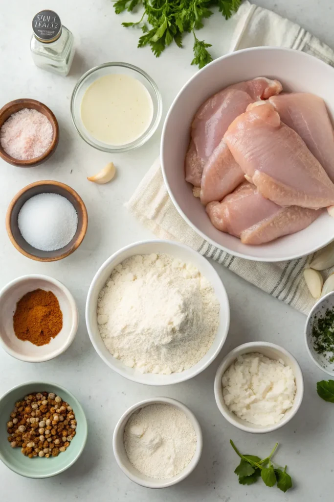 ingredient Fried Chicken Recipe