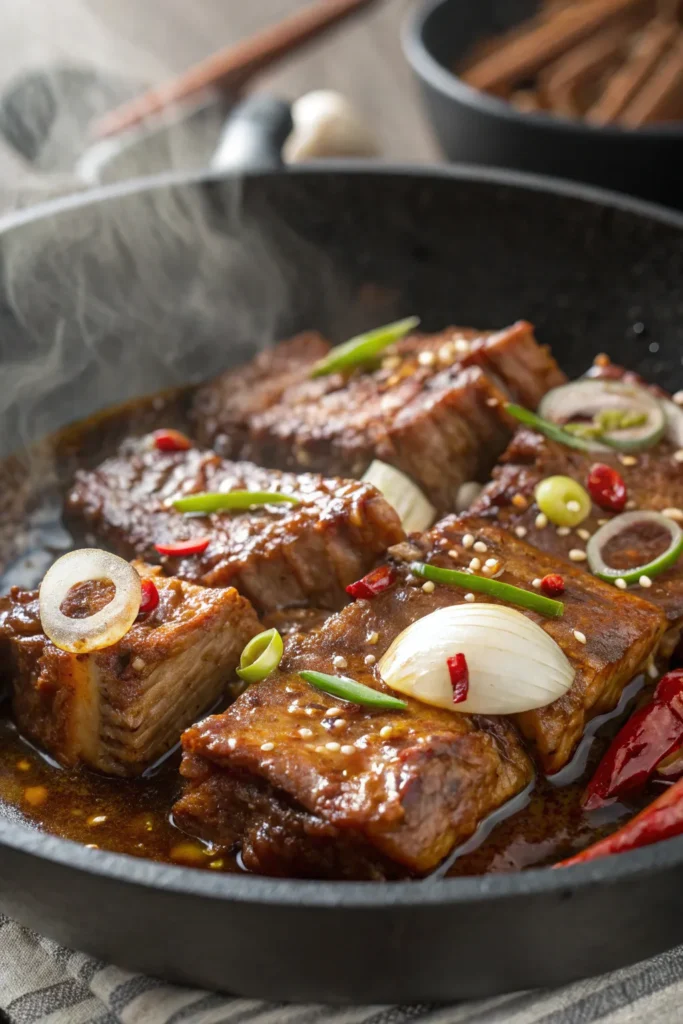 Korean beef short ribs