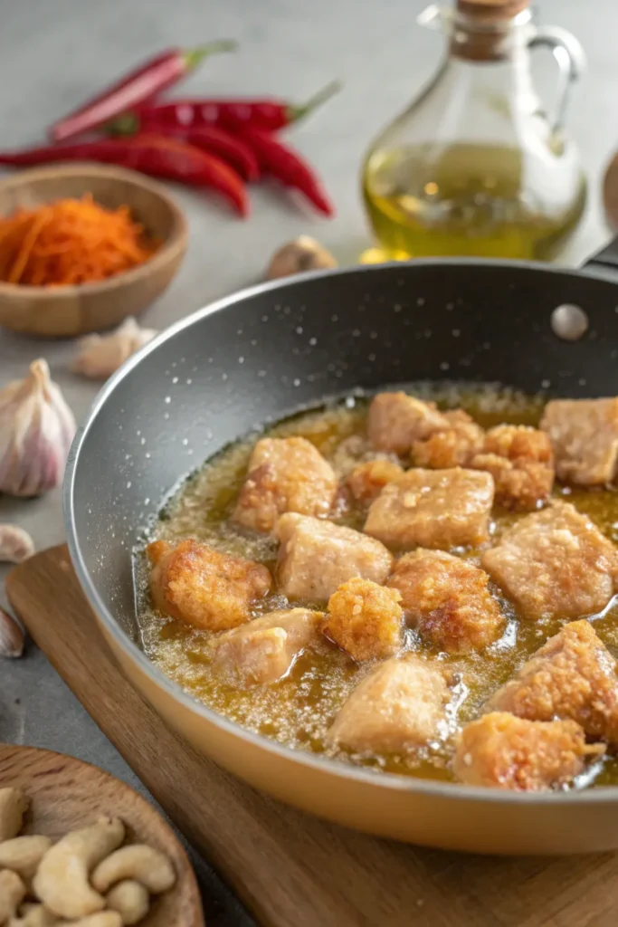 Preparing Panda Express-style orange